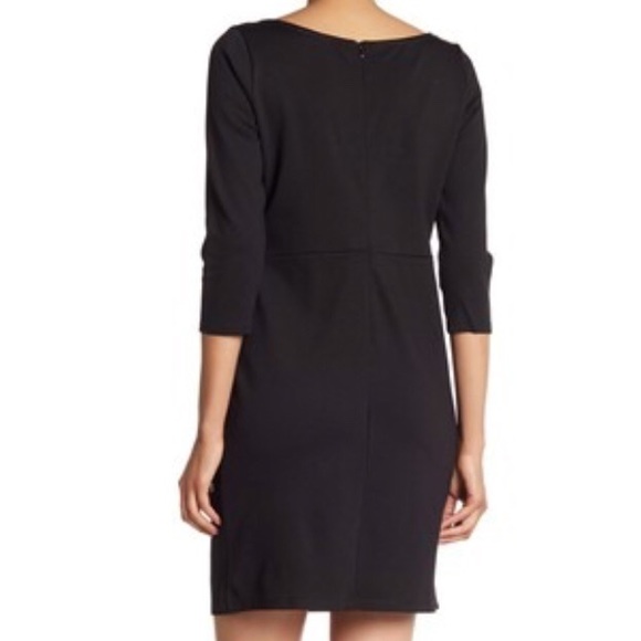 THE VANITY ROOM knit ponte pocket dress 2 sizes - Picture 2 of 5